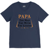 papa the man the myth the legend V-Neck Tee