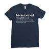 Bisexual Dictionary Ladies Fitted T-Shirt