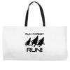 run forest run Weekender Totes