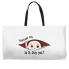 July Peeking Out Baby Boy Weekender Totes