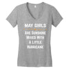 May Girls Women's V-Neck T-Shirt