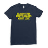 cloudy eyes, empty hearts, might lose Ladies Fitted T-Shirt