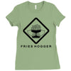 fries hogger Ladies Fitted T-Shirt