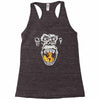 angry monkey jaune sure Racerback Tank