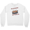 my face Crewneck Sweatshirt