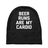 beer run cardio Baby Beanies