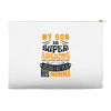 My Son Is Super Awesome His Momma Accessory Pouches