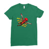 pew pew deadpool Ladies Fitted T-Shirt