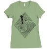 surf nose Ladies Fitted T-Shirt