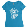 halloween town Women's Triblend Scoop T-shirt