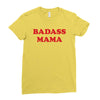 Badass Mama Ladies Fitted T-Shirt