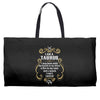 i am a taurus Weekender Totes