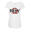 Boy Maternity Scoop Neck T-shirt