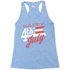 happy 4th of july Racerback Tank