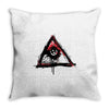 illuminati Throw Pillow