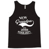 New Grandpa 2018 Rokie Dept. Tank Top