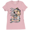 you burn yourself Ladies Fitted T-Shirt