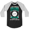 I Love Someone With Liver Cancer To The Moon And Back 3/4 Sleeve Shirt