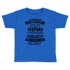 Super Cool Stepdad Of A Freaking Awesome Granddaughter Toddler T-shirt