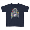 skeleton christmas tree Toddler T-shirt