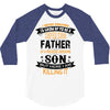 Super Cool Father Of A Freaking Awesome Son 3/4 Sleeve Shirt