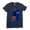 back to his roots Ladies Fitted T-Shirt