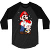 mario licking toad 3/4 Sleeve Shirt