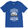 Motorcycles GodFather V-Neck Tee