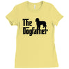 the dogfather labradoodle Ladies Fitted T-Shirt