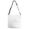 bridesmaid disney castle Adjustable Strap Totes