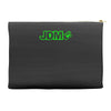 black funny glow in dark glowing Accessory Pouches