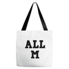 all m Tote Bags