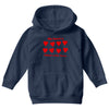 my heart is filled with love Youth Hoodie