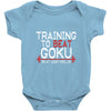 dragon ball z t shirt, train insaiyan t shirt training to beat goku dr Baby Onesie
