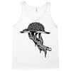 zombie eating brains Tank Top