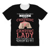 camping lady All Over Women's T-shirt