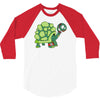 tortue nazie zombie 3/4 Sleeve Shirt