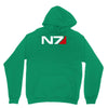 mass effect n7 logo Hoodie
