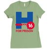 hillary for prison Ladies Fitted T-Shirt