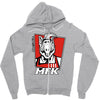 melmac fried kitten Zipper Hoodie