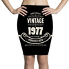 premium vintage 1977 classic perfectly aged limited edition Pencil Skirts