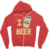 i beer beer Zipper Hoodie