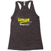 it's a surname thing Racerback Tank
