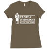 i'm not a gynecologist but i'll take a look Ladies Fitted T-Shirt