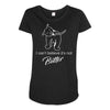 i can't believe it's not butter Maternity Scoop Neck T-shirt