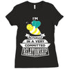 I Am Bee Actually In A Very Commited Relationship Ladies Fitted T-Shirt
