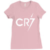 ronaldo football cool Ladies Fitted T-Shirt