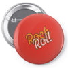 ROCK N ROLL Pin-back button
