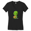 ninja diet Women's V-Neck T-Shirt