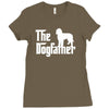 the dogfather labradoodle white Ladies Fitted T-Shirt